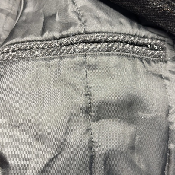 Britches Wool/Cashmere Blend Jacket Black/Charcoal Size XL - Picture 5 of 14